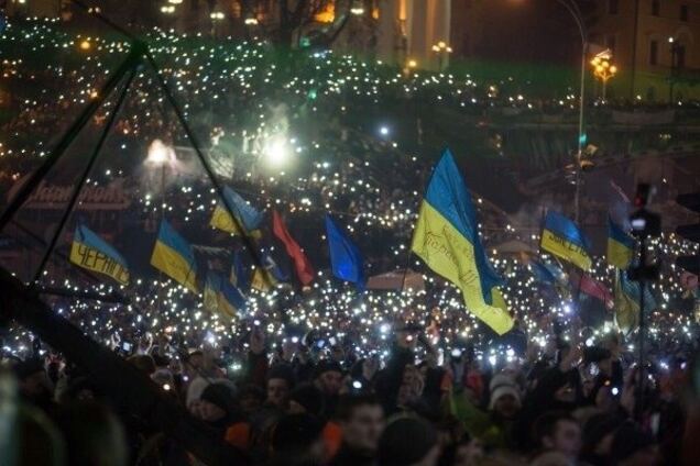 'Танцы на костях': концерт на Майдане Независимости начался с криков 'Ганьба!'