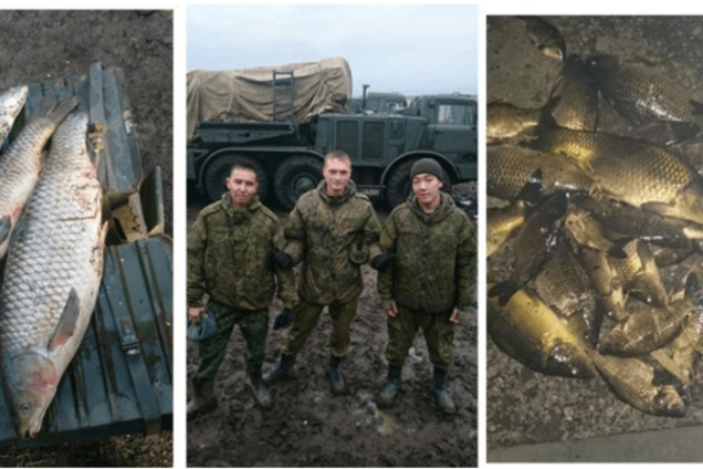 Попались на рыбе: Россия стягивает новые силы к границе с Украиной. Фотофакт