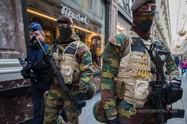 Брюссель в опасении теракта: фоторепортаж из города, наводненного полицией