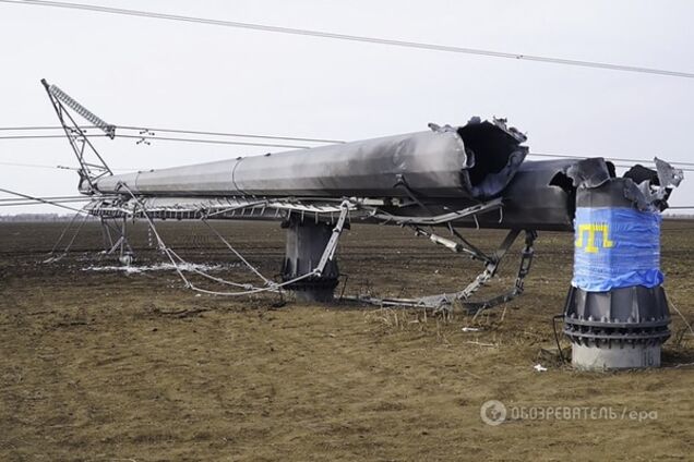 Блокада Криму: активісти поставили жорстку умову для ремонту підірваних ЛЕП