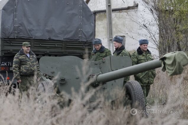 Террористы совершили наступление на позиции сил АТО в Опытном