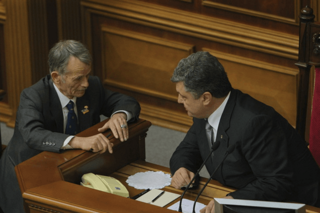 Блокада Крыма: Джемилев рассказал о позиции Порошенко