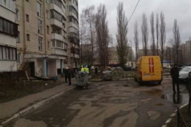В Киеве строители едва не устроили взрыв в девятиэтажке