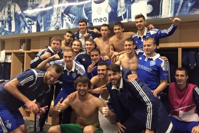 Шовковський показав, що творилося в роздягальні 'Динамо' після перемоги над 'Порту' в Лізі чемпіонів