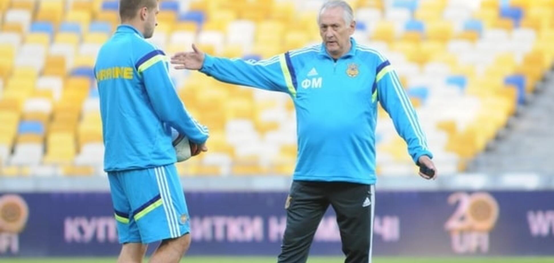 Проснитесь и играйте! Фоменко 'наехал' на футболистов сборной Украины