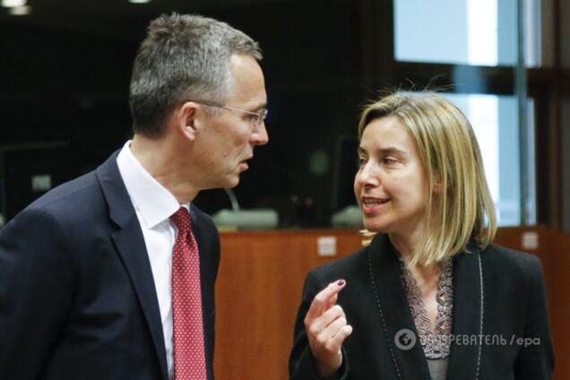 Могерини уже посоветовалась с генсеком НАТО насчет Турции и России