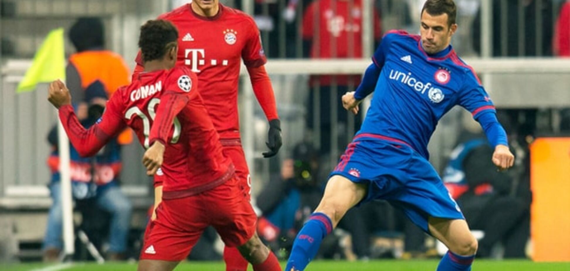 Бавария - Олимпиакос - 4-0: видео-обзор матча