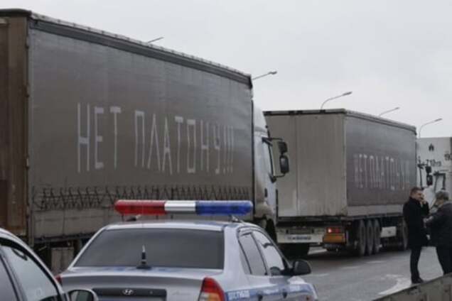 'Платон' гірше ІДІЛа: озлоблені далекобійники влаштували бунт по всій Росії. Фотофрепортаж