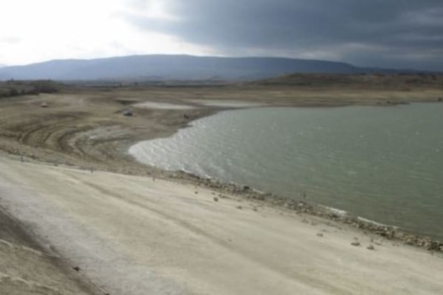 Засуха в Крыму: на полуострове обмелело еще одно водохранилище