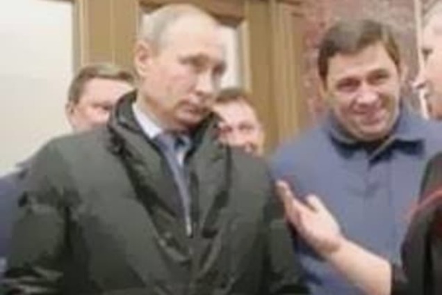Первый признак кретина: палец 'обморочного' Путина затмил его пуховик