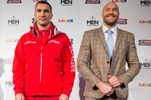 Кличко проиграл Фьюри на взвешивании