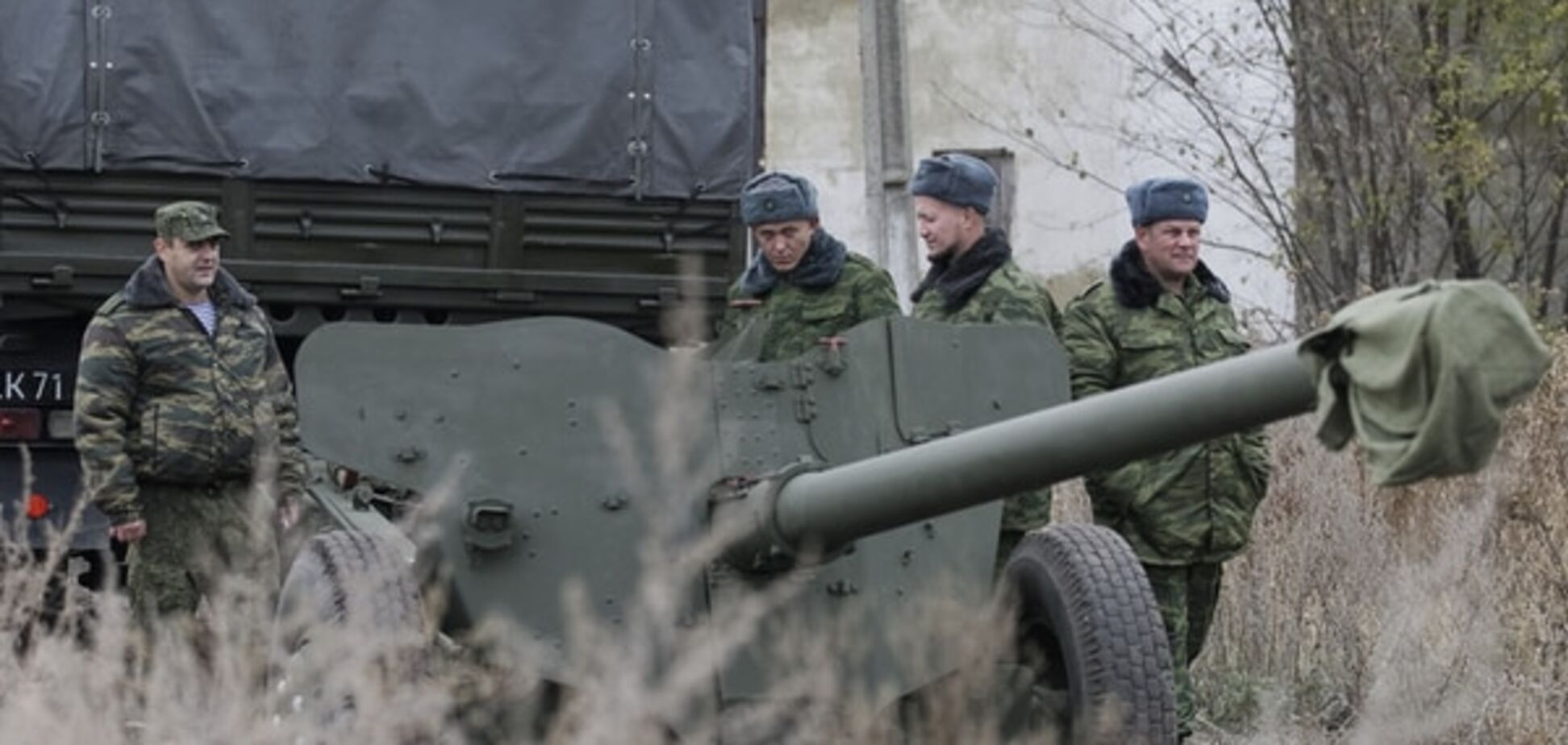Террористы обстреляли Красногоровку из боевых машин пехоты и стрелкового оружия