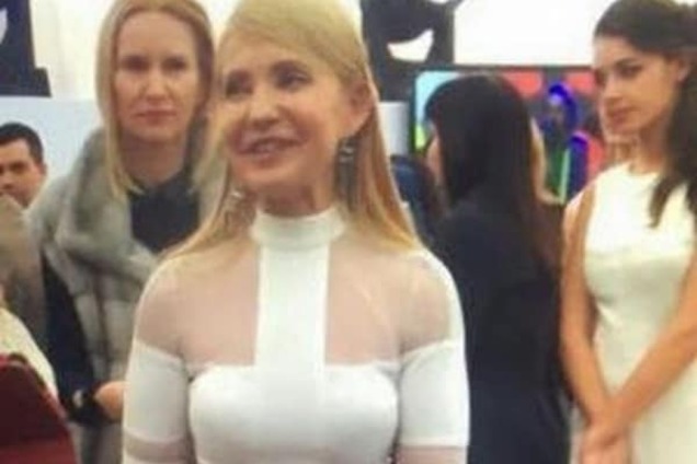 Тимошенко в платье а-ля 'Пятый элемент' удивила сеть: фотофакт