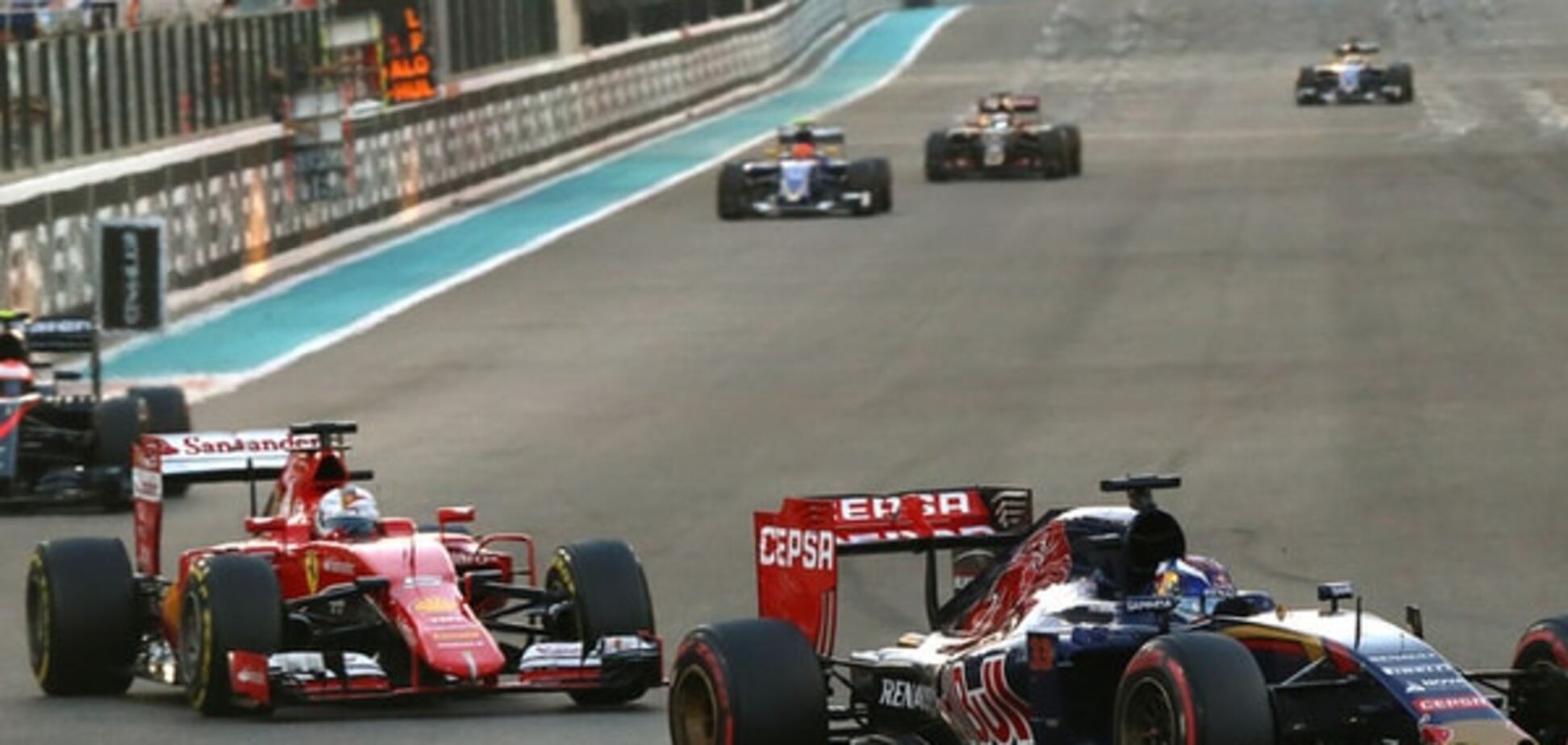 Феттель совершил грандиозный прорыв на последнем Гран-при сезона Формулы-1