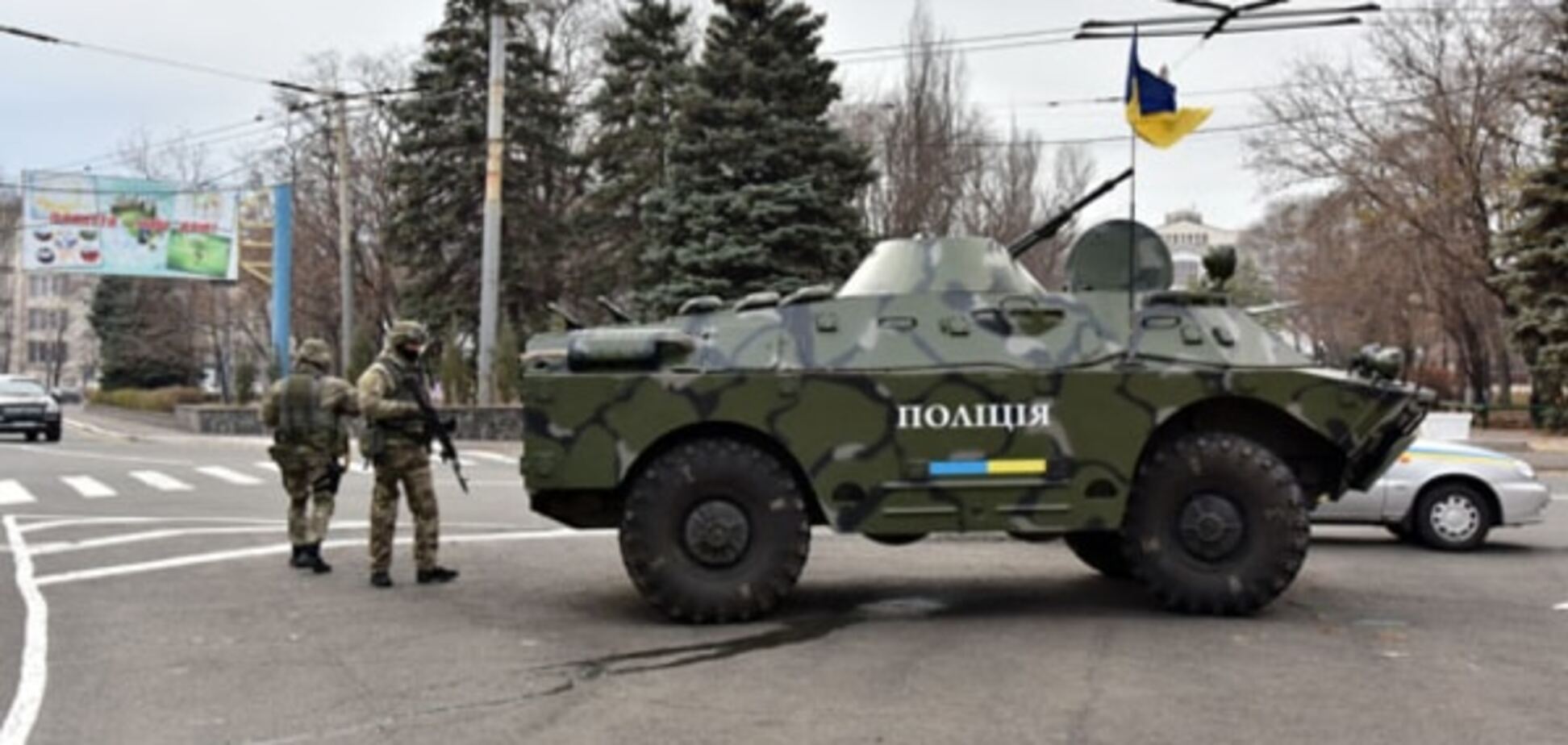 Вибори на Донбасі: на вулицях з'явилися групи швидкого реагування