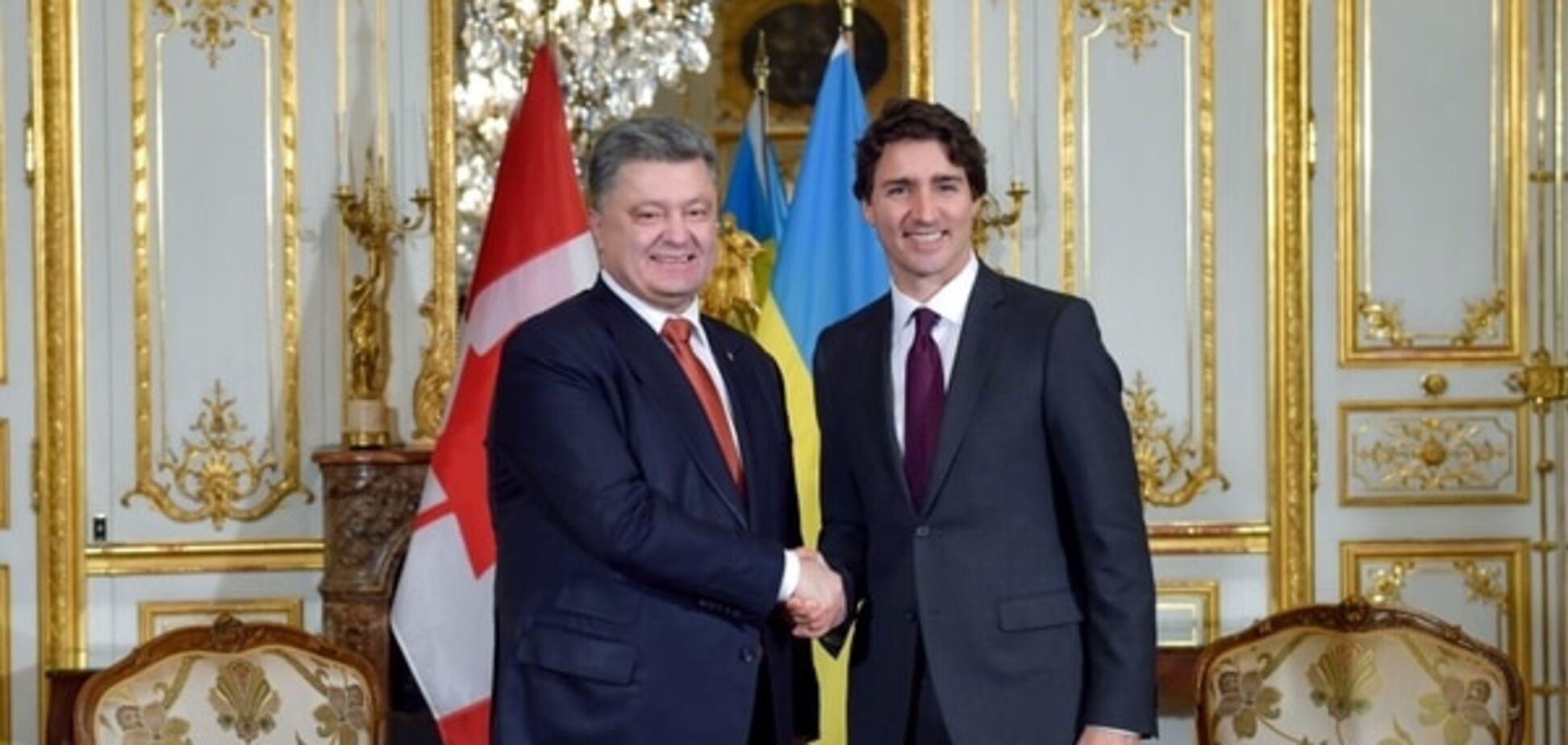 За океан без виз: Порошенко обсудил с премьером Канады упрощение визового режима