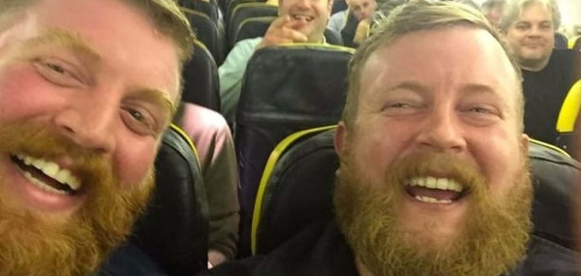 У покоривших сеть бородатых двойников из самолета нашелся еще один 'брат'