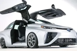 Toyota Mirai Back to the Future-inspired