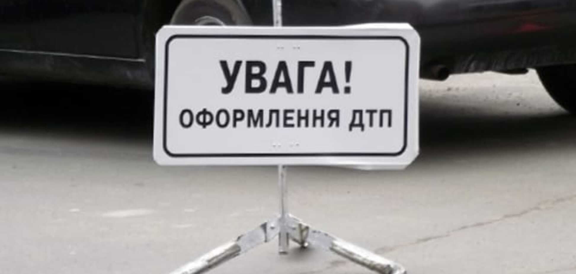 П'яний співробітник посольства Росії влаштував ДТП у Києві: відеофакт