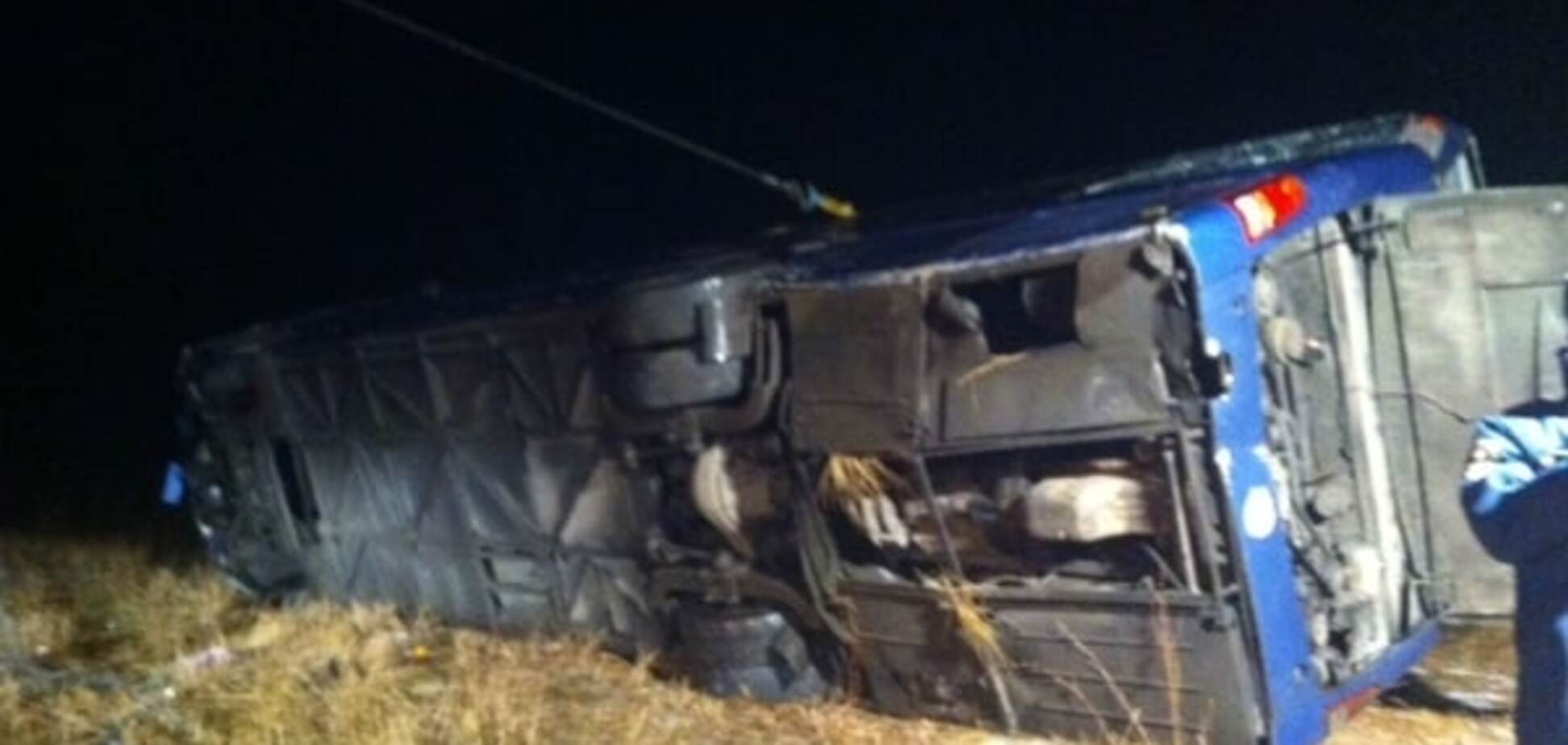 В России разбился автобус Москва-Донецк: есть погибшие