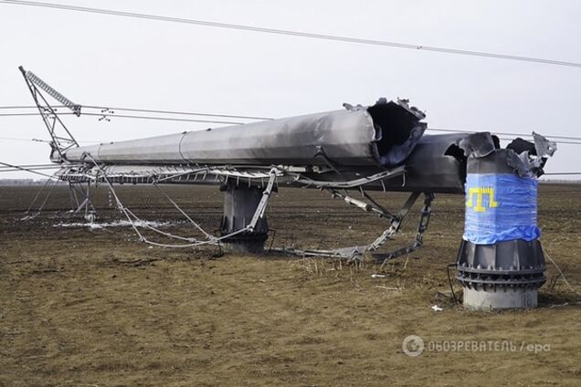 Жители оккупированного Севастополя перекрыли дорогу, требуя дать свет
