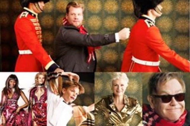 Элтон Джон и Наоми Кэмпбелл снялись в зажигательном рождественском ролике Burberry