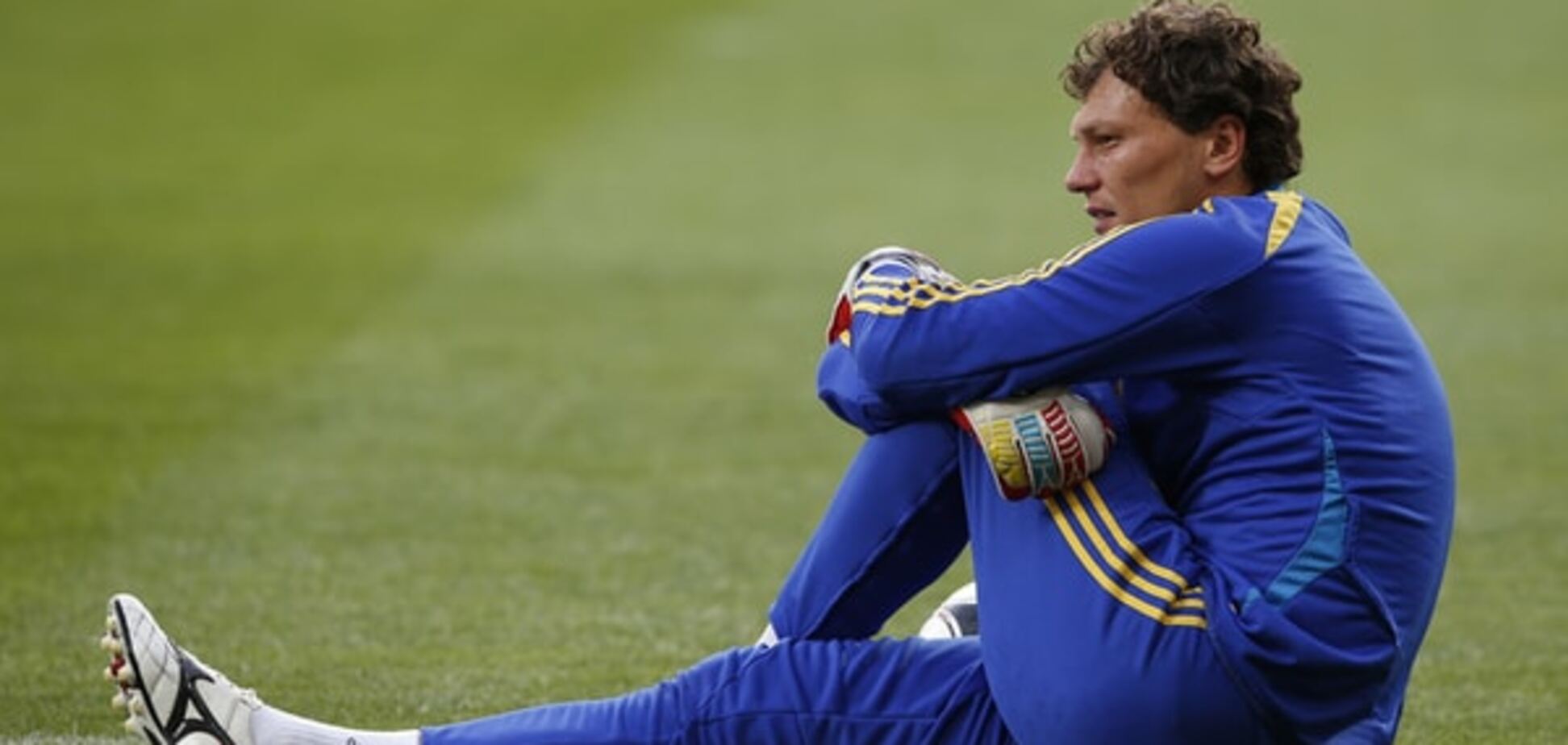 Вратарь сборной Украины получил травму перед игрой со Словенией