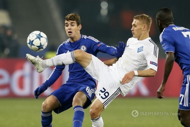 Челси - Динамо - 2-1: видео голов