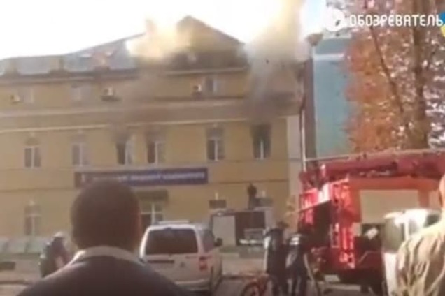 В Киеве в детской больнице произошел пожар: все подробности