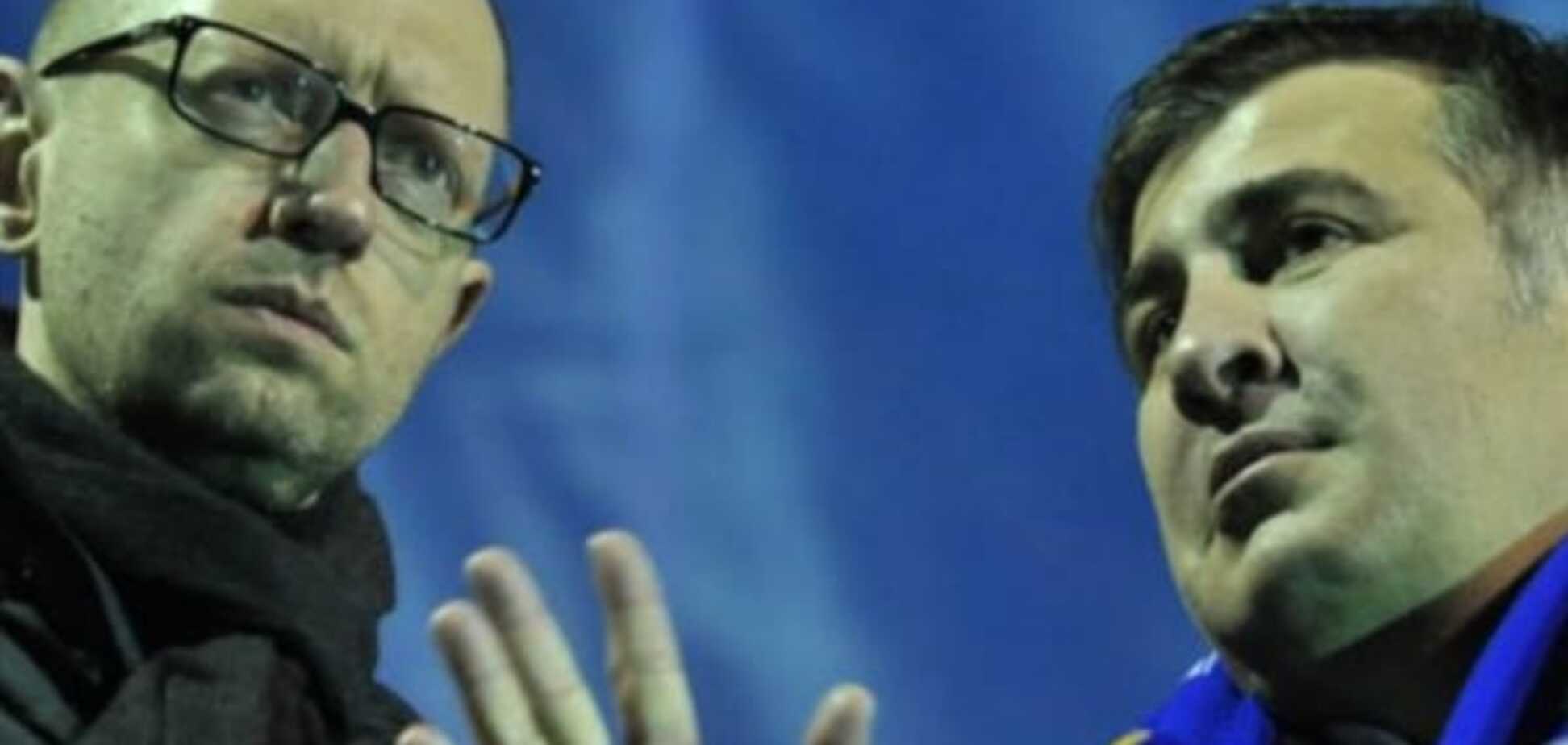 Саакашвили ответил Яценюку на 'удар ниже пояса': это при вас Украина приблизилась к Африке