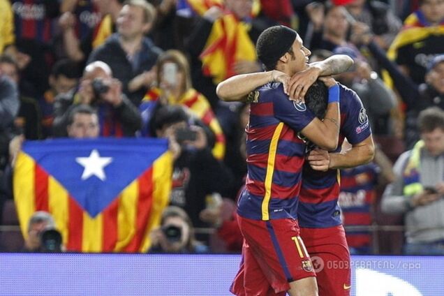 'Барселона' разгромила белорусский БАТЭ: видео-обзор матча