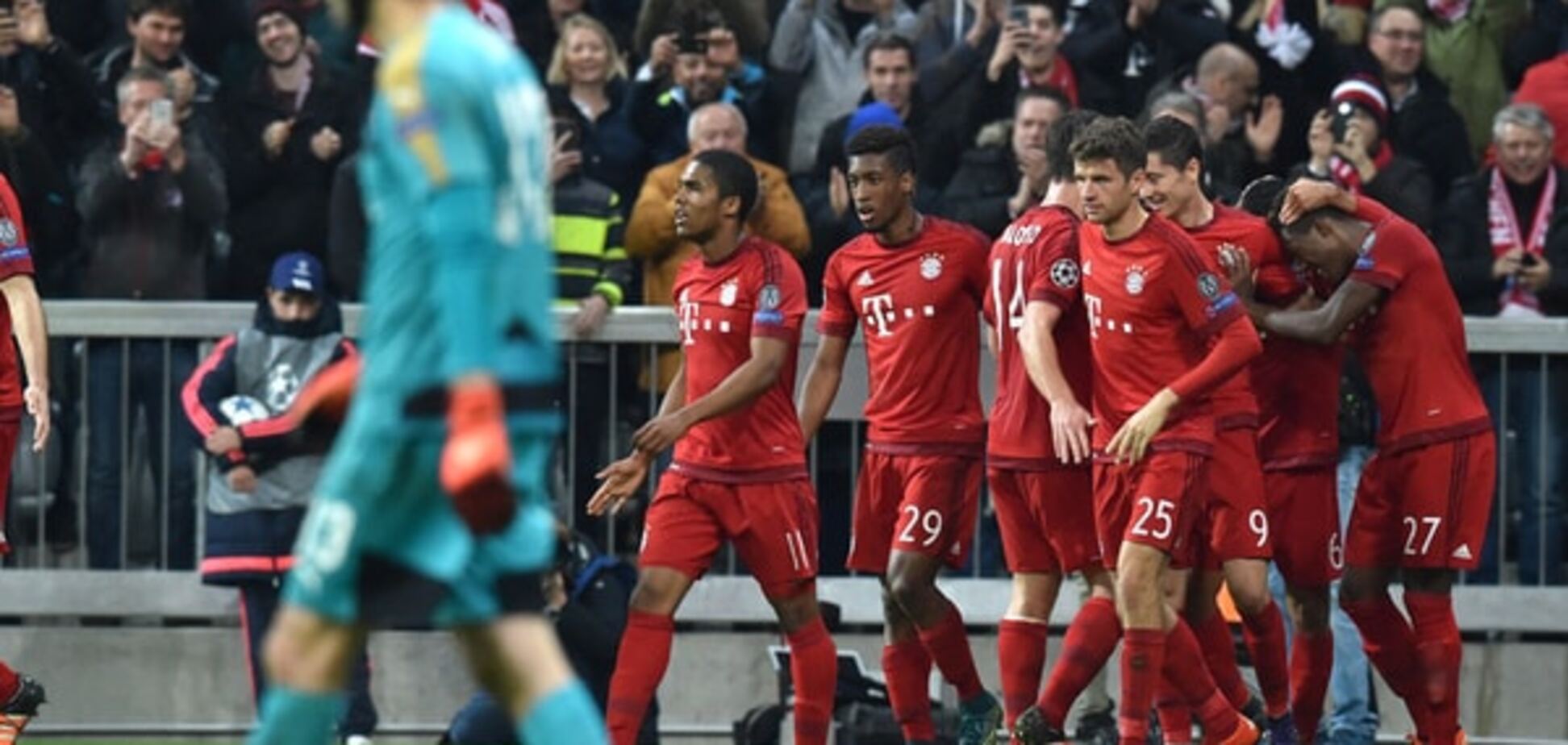 'Бавария' унизительно разгромила 'Арсенал': видео голов