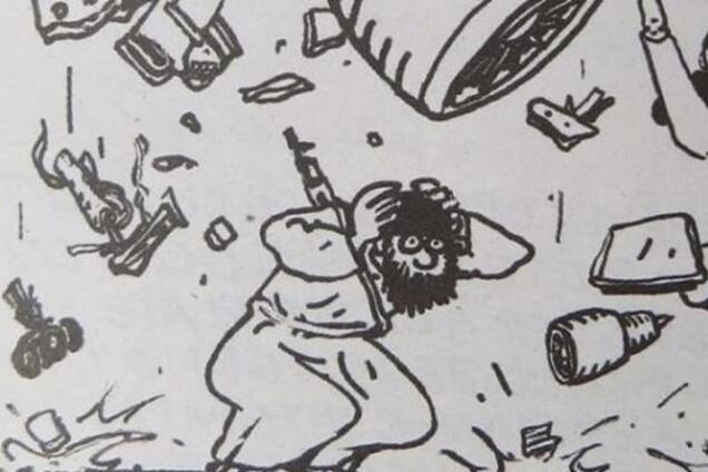 Charlie Hebdo показал карикатуры на крушение А321: опубликованы фото