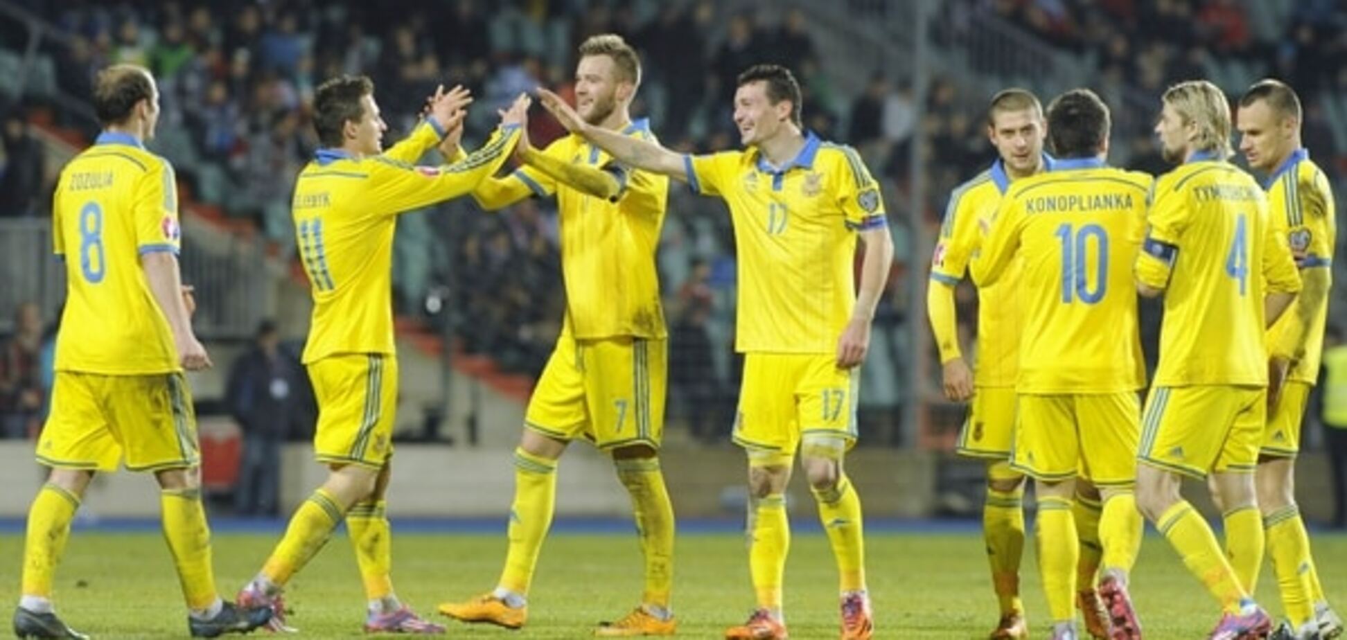 Стало известно, сколько заплатят сборной Украины за выход на Евро-2016