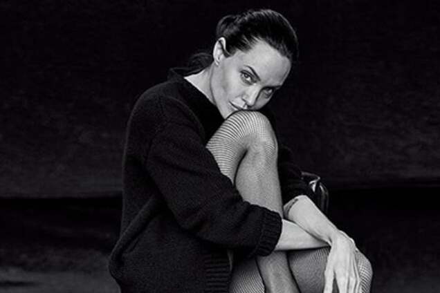 Худышка Джоли снялась в трогательной черно-белой фотосессии и рассказала о своем здоровье