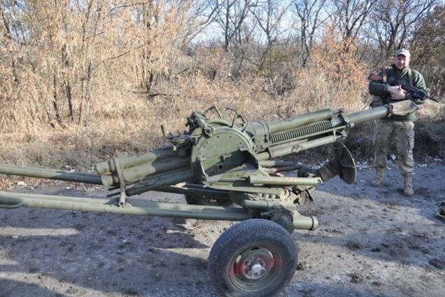 Силы АТО завершили отвод минометов на Донецком направлении