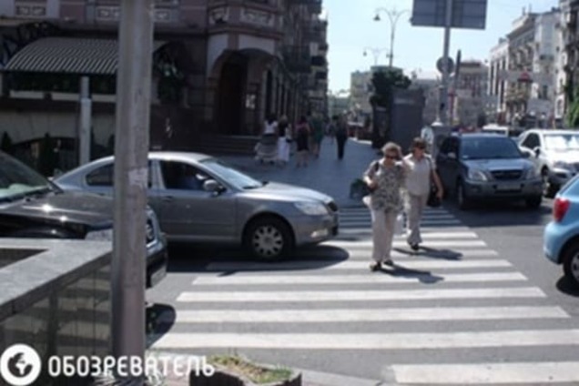 В Киеве участились случаи наезда автомобилистов на женщин-пешеходов