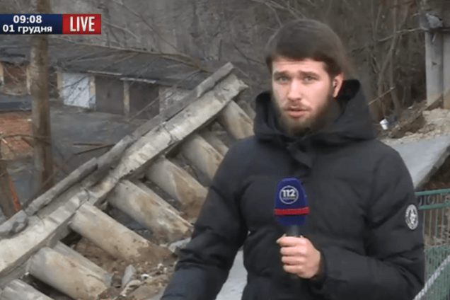 В Киеве обвалился фасад жилого дома - СМИ