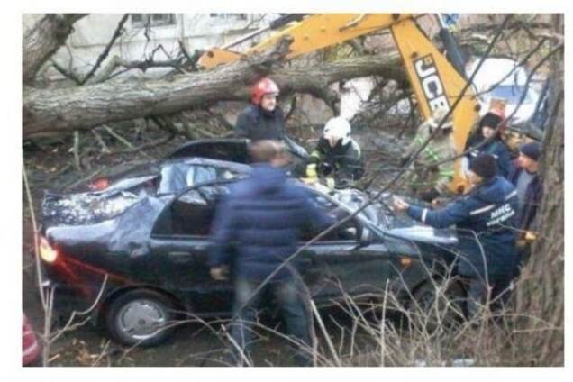 Львовом пронесся сильный ураган: опубликовано видео