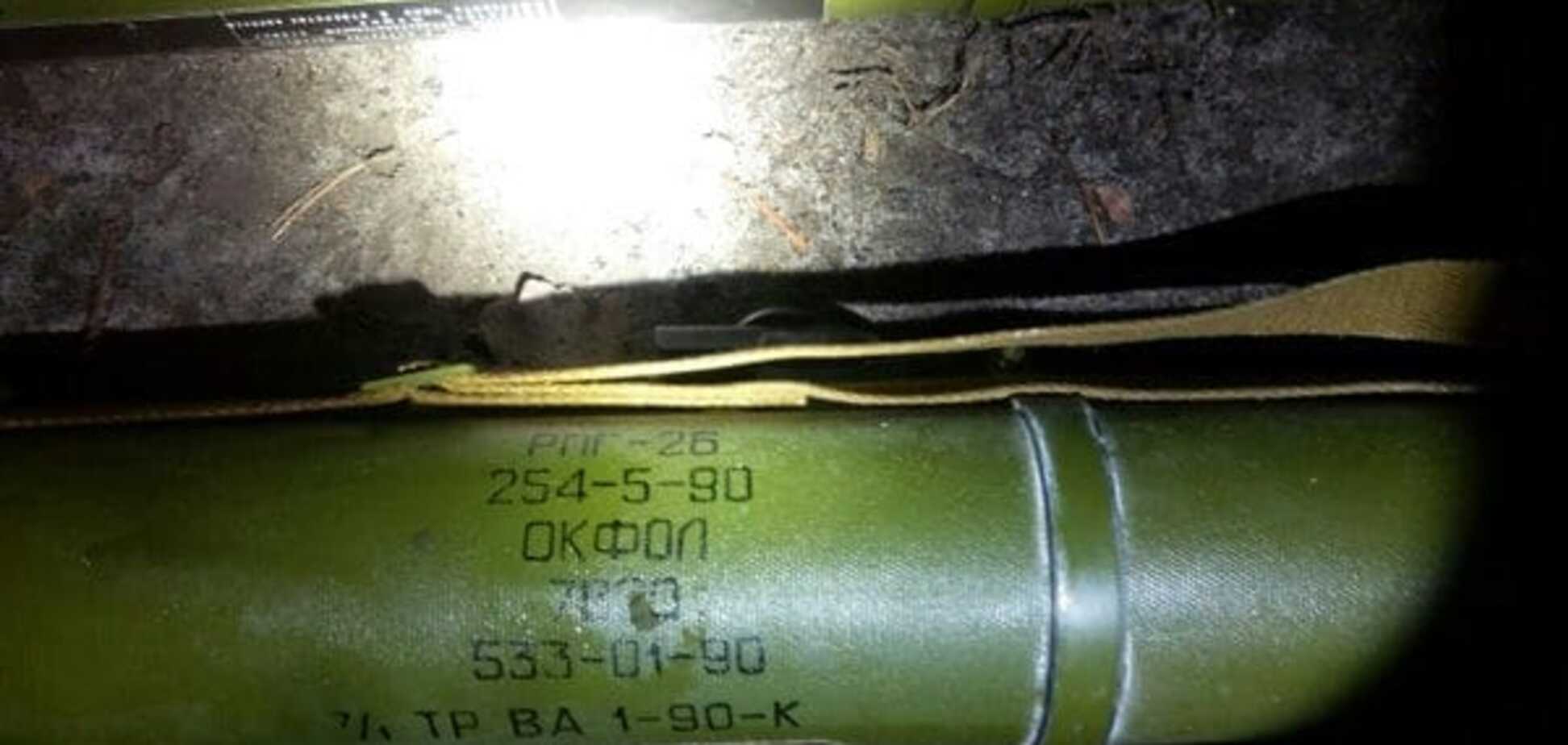 Під Києвом СБУ знайшла російські гранатомети: опубліковані фото