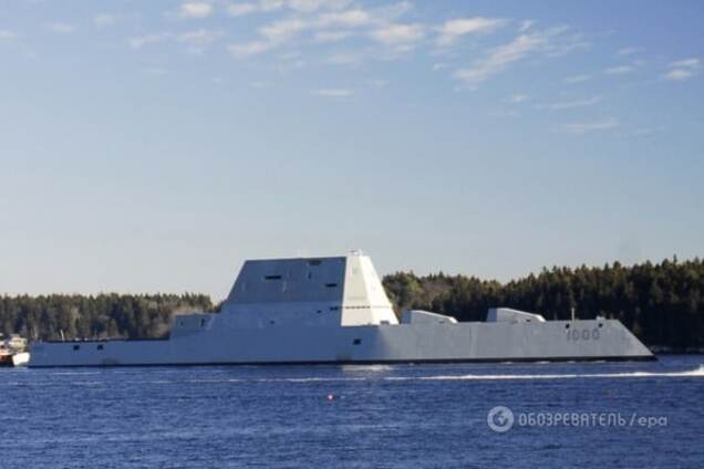 Стелс-эсминец США: пока в России рисуют чертежи, Штаты начали испытание новейшего оружия