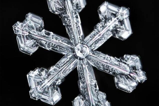 Сказочная красота: удивительные макрофото снежинок