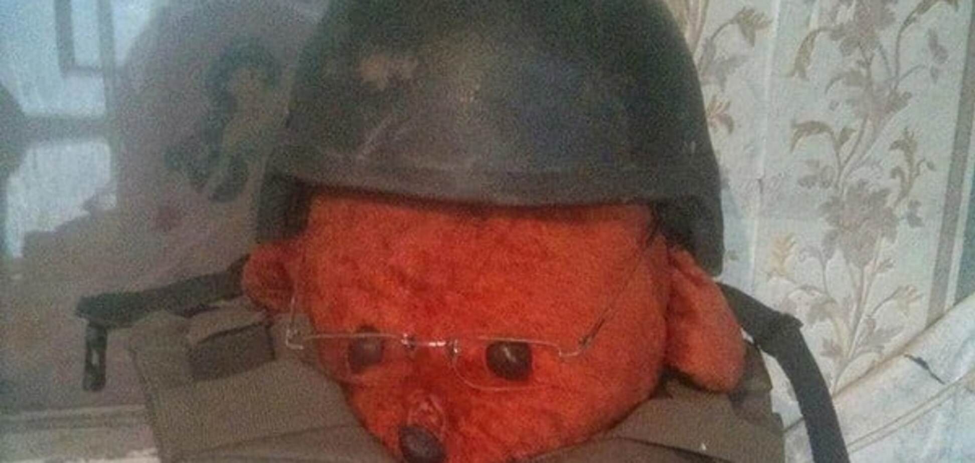 На тропу войны с кремлевскими оккупантами вышел Агент Плюш: фотофакт