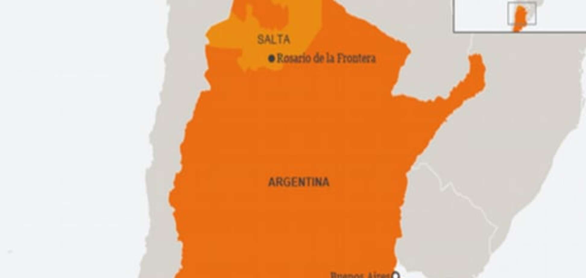 Понад 40 прикордонників загинули внаслідок аварії автобуса в Аргентині