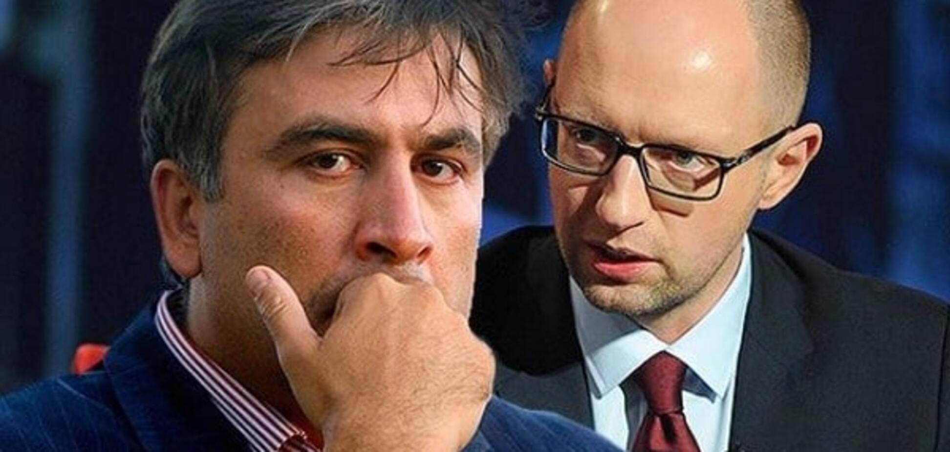 'В отставку, а потом в тюрьму': как Яценюк и Аваков подставились в ссоре с Саакашвили