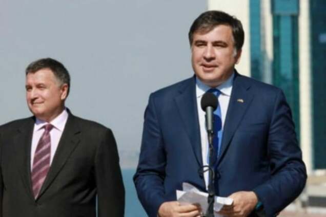 Неплохая заявка на 'Оскар': соцсети о конфликте Авакова и Саакашвили