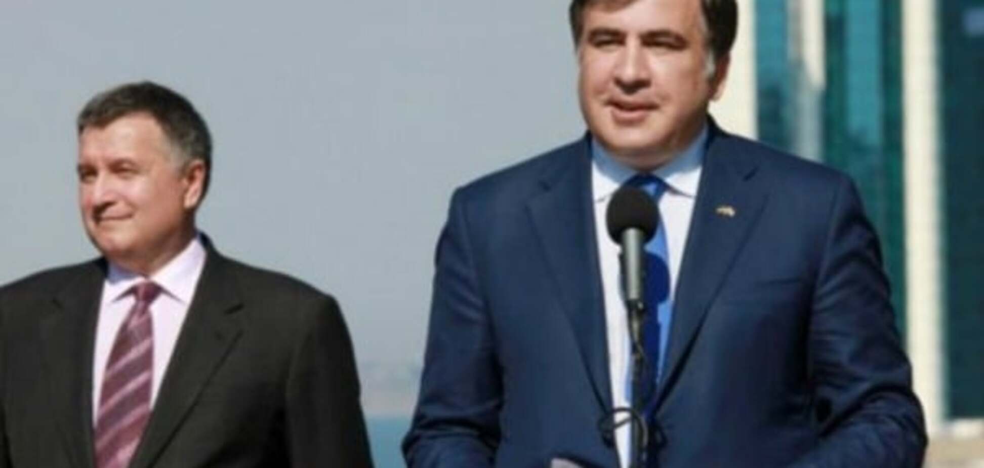 Неплохая заявка на 'Оскар': соцсети о конфликте Авакова и Саакашвили