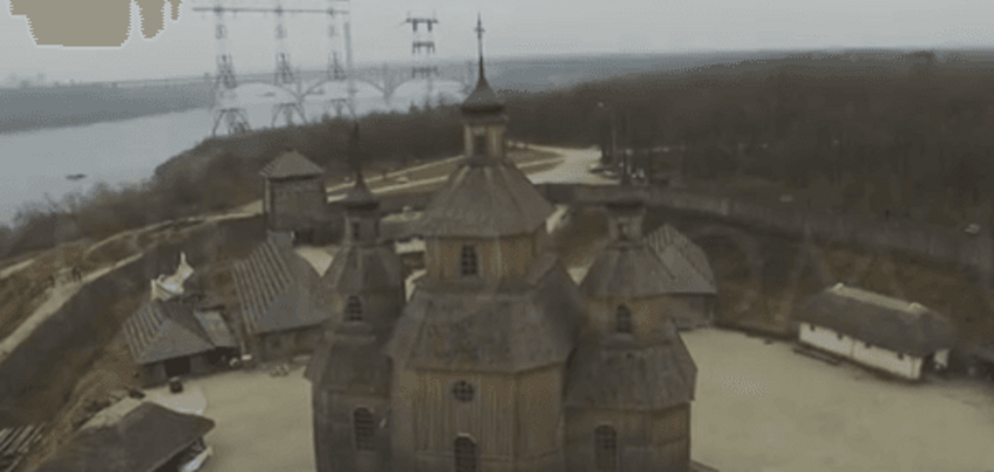 Перехоплює подих! Величну Хортицю зняли з висоти пташиного польоту: відеофакт