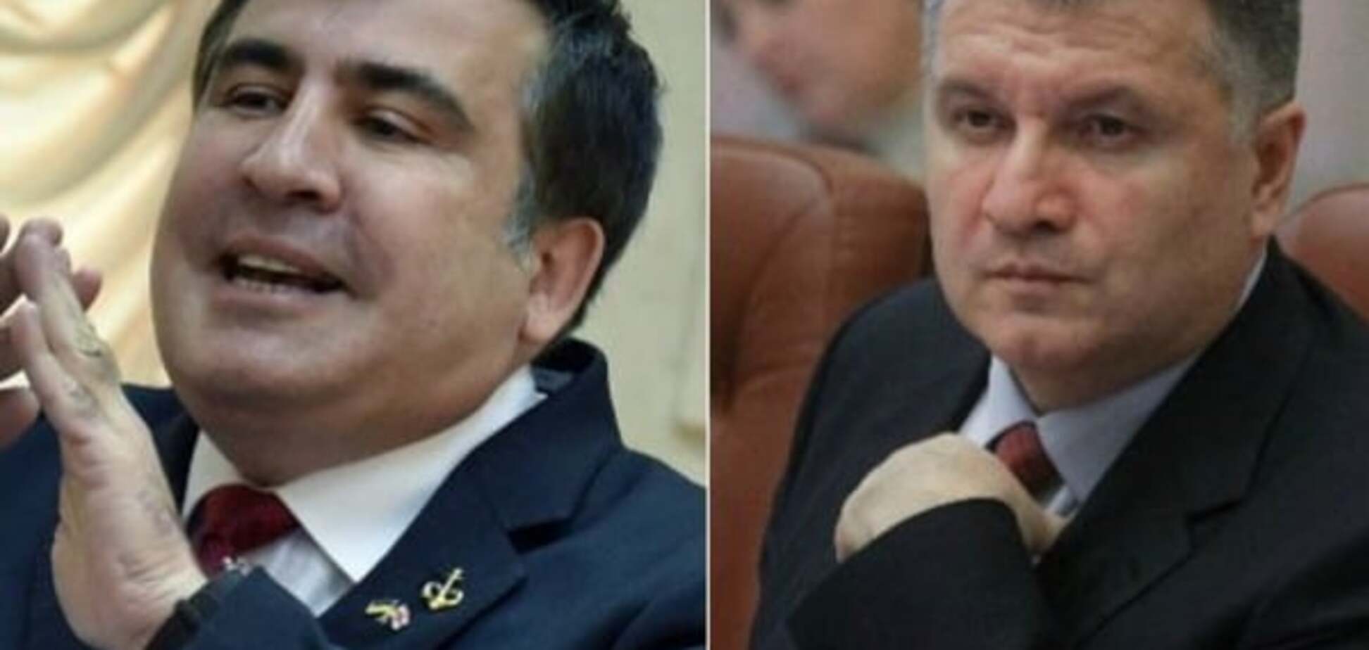 В МИД жестко обстебали конфликт Авакова и Саакашвили
