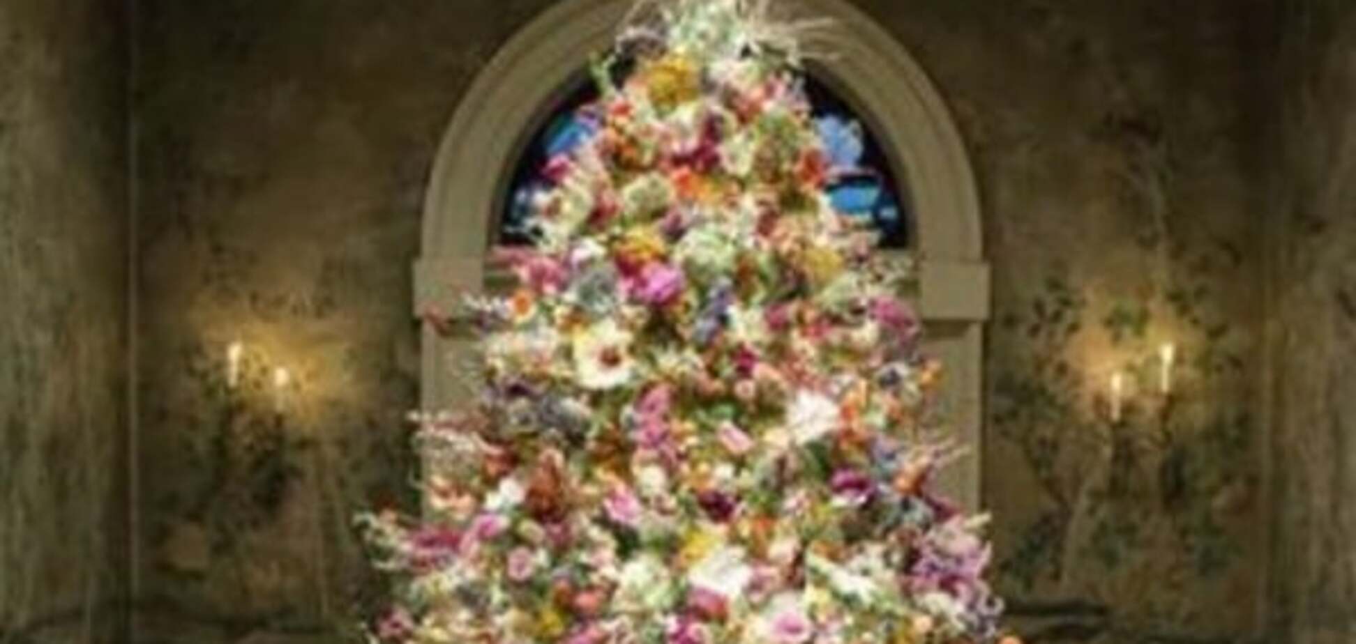 Цветущая елка: новый тренд новогоднего декора